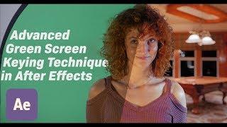 Advanced Green Screen Keying Techniques in After Effects