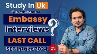 Last Call for UK September 2024 Intake - No Embassy Interviews & Upcoming Deadlines | Studify Group