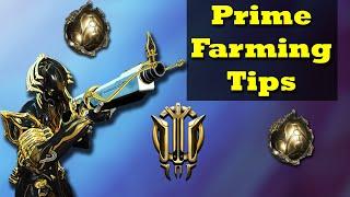 Warframe Prime Farming Tips and Tricks | PRIME FARM