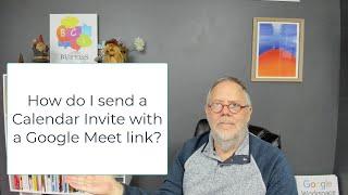 How do I send a Google Calendar invite with a Google Meet Link
