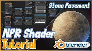 Blender NPR Shader Tutorial - Stone Pavement