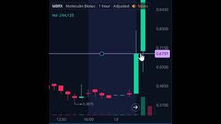 MBRX how I read the play on this short squeeze.