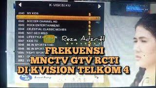 Frekuensi rcti mnctv gtv terbaru | Frekuensi mnc grup kvision