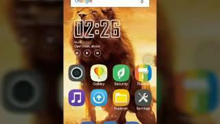 How to change font in mi3s prime