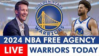 Golden State Warriors 2024 NBA Free Agency LIVE: Klay Thompson, Chris Paul, Andrew Wiggins Latest