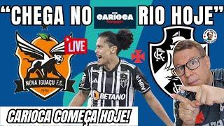 REFORÇO NO VASCO! MAURICIO LEMOS CHEGA COM NOVIDADES + CARIOCA HOJE!