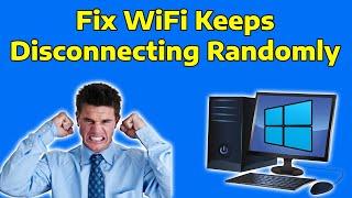 FIX WiFi Network Keeps DISCONNECTING Randomly (2024 NEW)