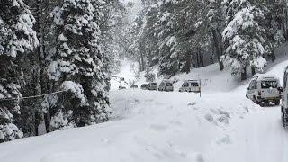 Way to Gulmarg HEAVEN ON EARTH heavy snowfall