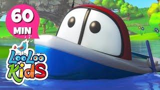 Row, Row, Row Your Boat - S1EP41 Fun and Play MIX - LooLoo Kids Songs for Kids