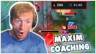 MAXIM lebt SEHR gefährlich | Mid Lane Coaching mit @MaximMarkow