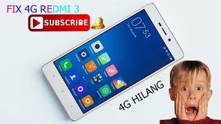 FIX 4G XIAOMI REDMI 3 / PRO MIUI 9 NON UBL