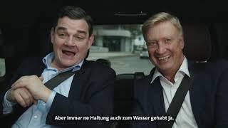 Marcus Weinberg Taxi Talk mit Ole von Beust. Thema: Der Hamburger Hafen.