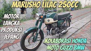 Marusho Lilac : Kolaborasi Moto guzzi BMW Honda | Motor produksi Jepang yang Langka