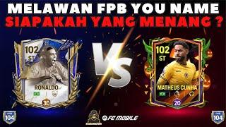 FAUZINOERDIN VS FPB YOU NAME !! SIAPAKAH YANG MENANG? FC Mobile Indonesia