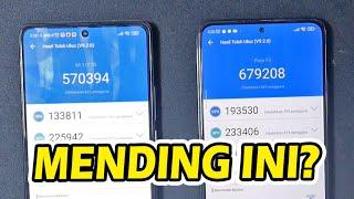 Test Benchmark ANTUTU POCO F3 & XIAOMI 11T MENDING MANA?