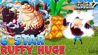 Новый Луффи 6 звезд - ASTD  Ruffy Huge - All Star Tower Defense Roblox - Аниме Товер Дефенс