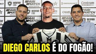 NOTICIA OFICIAL! NOSSO ZAGUEIRO CHEGOU! BOTAFOGO ACABA DE APRESENTAR JOGADOR CHAVE PARA GANHAR TUDO!