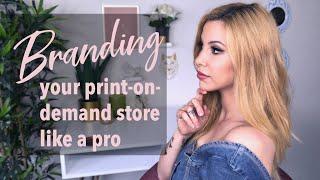 BRANDING PRINT ON DEMAND 2020 | HOW TO SELL ON ETSY | ETSY SHOP | ECOMMERCE BUSINESS FOR BEGINNERS