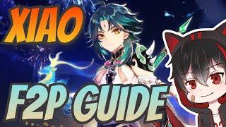 Xiao F2P Guide & Optimization - Genshin Impact DPS Build