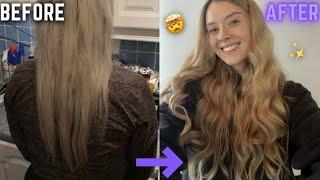 How I saved my EXTREMELY damaged bleached hair - STAYING BLONDE  fried + dead to thick + healthy