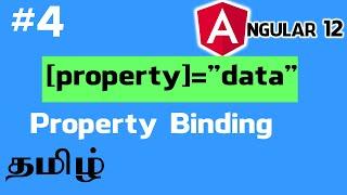 Angular in Tamil - 4 - Property Binding