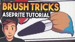 Aseprite Brush Tips and Tricks (Pixel Art Tutorial)