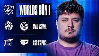 WORLDS BAŞLADI LAAAAN | WORLDS 1. GÜN FULL ANALİZ