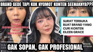 ZAMAN SEKARANG BRAND SUKA NYOMOT KONTEN TANPA IZIN BUAT JUALAN!! HATI HATI YAA KONTEN KREATOR