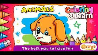 Coloring Boook Animals - The best way to learn, create and play!