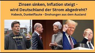 Zinsen sinken, Inflation steigt - wird Deutschland der Strom abgedreht? Marktgeflüster Teil 1