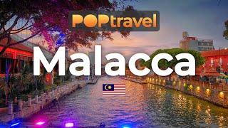 Walking in MALACCA / Malaysia - Evening tour around Jonker & Temple Street - 4K 60fps (UHD)