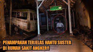 ASLI SAMPAI MERINDING‼️PENAMPAKAN TERJELAS HANTU SUSTER DI RUMAH SAKIT ANGKER VIRAL!!