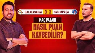 "NASIL PUAN KAYBEDİLİR?" TESTİ GİBİ MAÇ | Galatasaray, 3-0'dan Neden İki Puan Bıraktı?