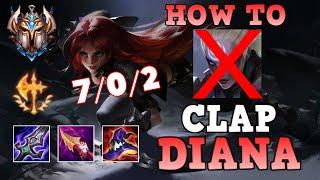 HOW TO BEAT DIANA AS KATARINA SEASON 11 | Informative | League of Legends |