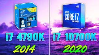 i7 4790K vs i7 10700K - How Big is the Difference?