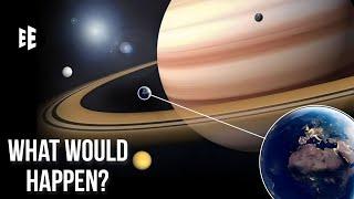 What If Earth Was A Moon Of Saturn?