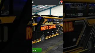 tayangan special bus bus buatan sendiri (ROSYID TRANS,ROSYID CHANNEL,ROSYID CHANNEL,ROSYID JAYA×2