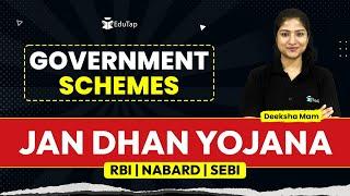 Jan Dhan Yojana | Important Government Schemes PDFs & Notes | RBI, NABARD, SEBI Preparation | EduTap