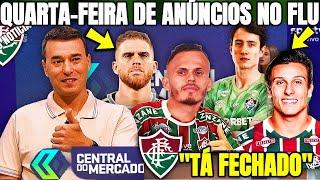 QUARTA-FEIRA DE ANÚNCIOS NO FLU! FECHADO COM O FLUZÃO ATÉ FINAL DE 2027! NOTICIAS DO FLUMINENSE HOJE