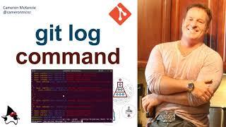 git log command in terminal examples
