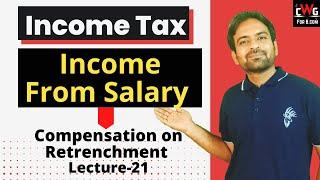 Compensation on Retrenchment | Income tax Lecture-21