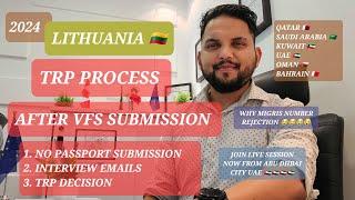 ‍️ 2024 LITHUANIA  TRP VFS PROCESS || JOIN LIVE SESSION NOW 