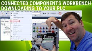 Downloading a PLC Program to a Micro820 Connected Components Workbench