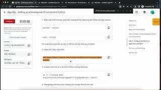 App Dev - Setting up a Development Environment: Python
