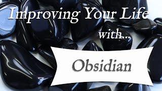 OBSIDIAN TOP 4 Crystal Wisdom Benefits of Obsidian Crystal! | Stone of Severance & Protection