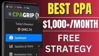 Best CPA Marketing Strategy To Earn $1,000+ Monthly (Step-By-Step Tutorial)