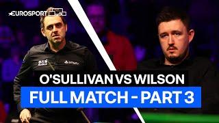 World Snooker Championship 2020 Final- Part 3 | Ronnie O'Sullivan v Kyren Wilson | Eurosport Snooker