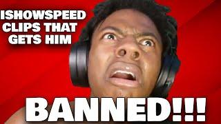 ishowspeed clips that almost got him BANNED ! @IShowSpeed