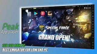 Peak App Player - New Best Android Emulator For Low End PC (2023) ||