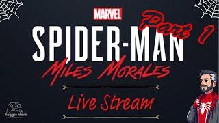 Swinging into Action: Spider-Man Miles Morales Live with Baggie Mark! (PART 1)